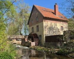 Mühlen - hier die Wassermühle Nettetal im Osnabrücker Land