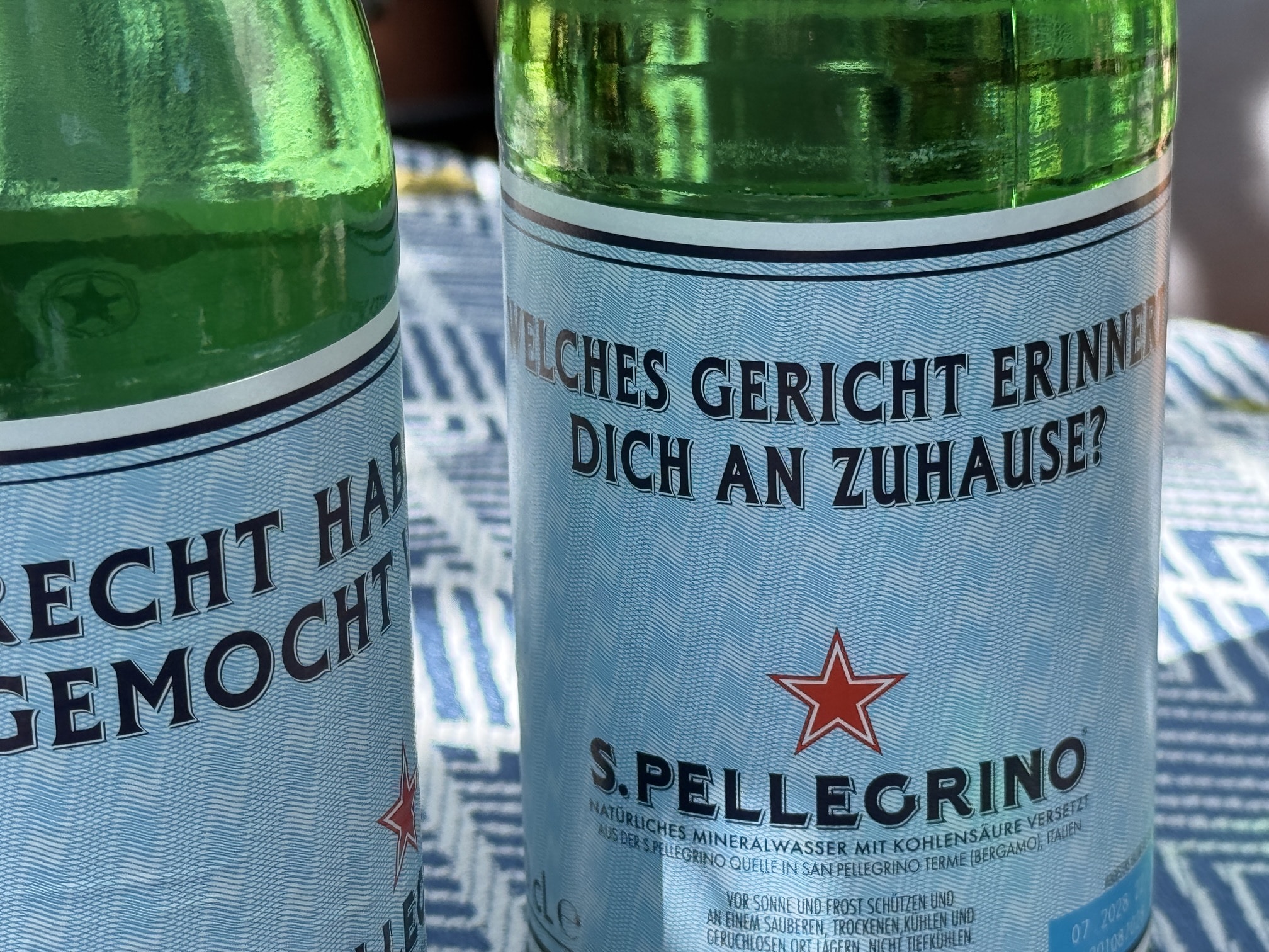 Laber mich nicht an, du Flasche!
